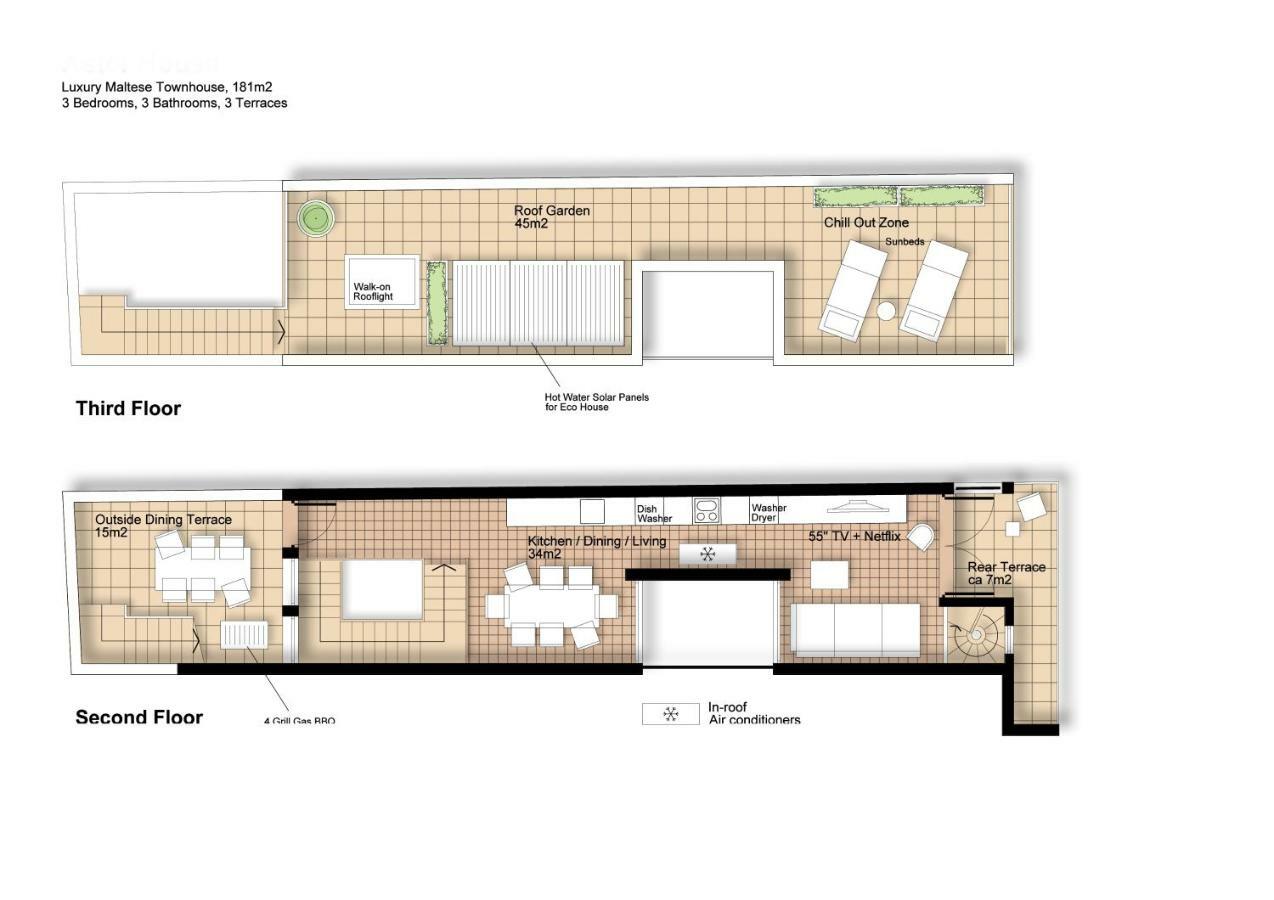 Amazing Art Deco Villa 150M To Sea With Daily Housekeeping Sliema Luaran gambar